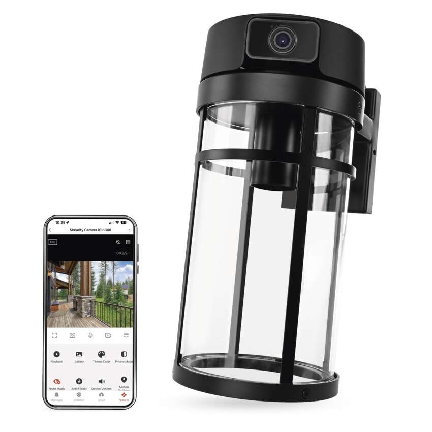 3695405 GOSMART ВЪНШНА IP КАМЕРА IP-1300 LANTERN 4MPX - Image 1