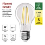 EMOS КРУШКА LED FLM A60 3,8W(60W) 806lm E27 WW A CLASS - Image 3