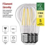 EMOS КРУШКА LED FLM A60 3,8W(60W) 806lm E27 WW A CLASS 3БР - Image 3