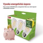 EMOS КРУШКА LED FLM A60 3,8W(60W) 806lm E27 WW A CLASS 3БР - Image 4