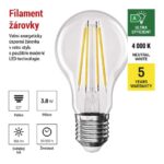 EMOS КРУШКА LED FLM A60 3,8W(60W) 806lm E27 NW A CLASS - Image 3