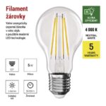 EMOS КРУШКА LED FLM A60 5W(75W) 1060lm E27 NW A CLASS - Image 3