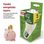 EMOS КРУШКА LED FLM A60 5W(75W) 1060lm E27 NW A CLASS - Image 4