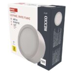 EMOS LED ОСВ. NEXXO SUR. R 7.6W 680LM IP40 NW W