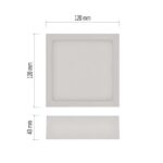 EMOS LED ОСВ. NEXXO SUR. S 7,6W 680LM IP40 NW W - Image 4