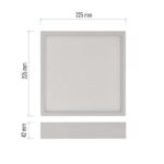 EMOS LED ОСВ. NEXXO SUR. S 21W 1900LM IP40 NW W - Image 4