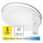 EMOS LED C.ЛАМПА ALVI C 36W 2880LM ДИМЕР.CCT УПР.+ДИСТ.УПР.