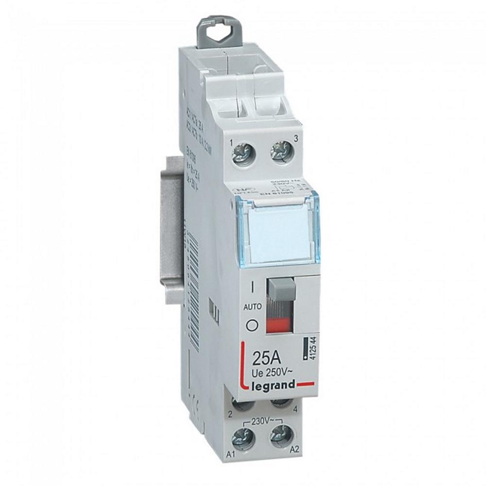 412544.small 412544 Модулен контактор CX³ 25A 2NO, 230V~, ръкохватка, 1М, Legrand - Image 1