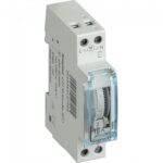412790 Таймер аналогов MicroRex QT11, DIN, 24ч. (15мин.), 230V~, резерв 100ч., 16A, 1М, Legrand