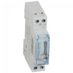 412794 Таймер аналогов MicroRex QW11, DIN, седмичен (2ч.), 230V~, резерв 100ч., 16A, 1М, Legrand