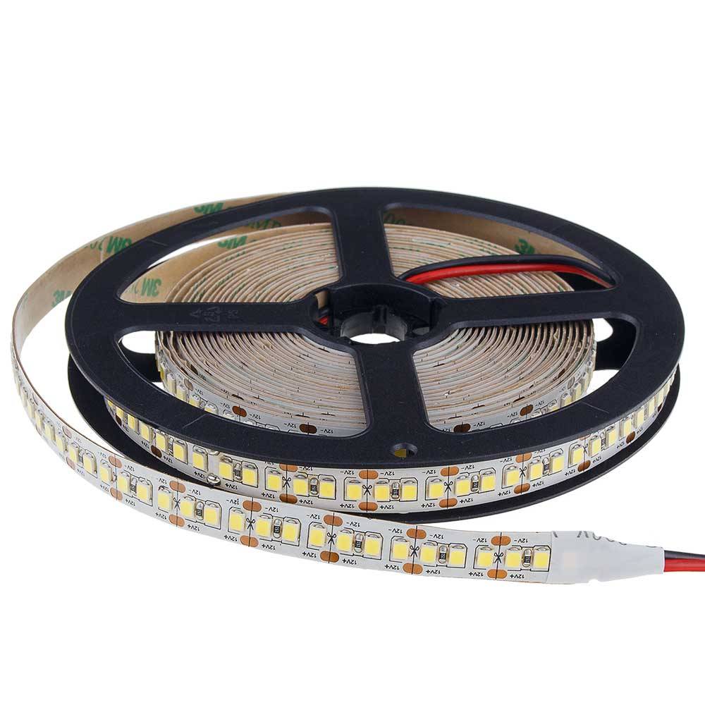 4425 12V LED ЛЕНТА 1ролка-5м, 2835 196L/M 12MM 20W/M 2100LM/M IP20 – Неутрално Бяло - Image 1