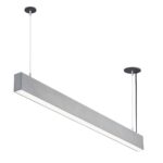LED ЛИНЕЕН ОСВЕТИТЕЛ 50W AC200-240V СРЕБРИСТО ТЯЛО 4000K