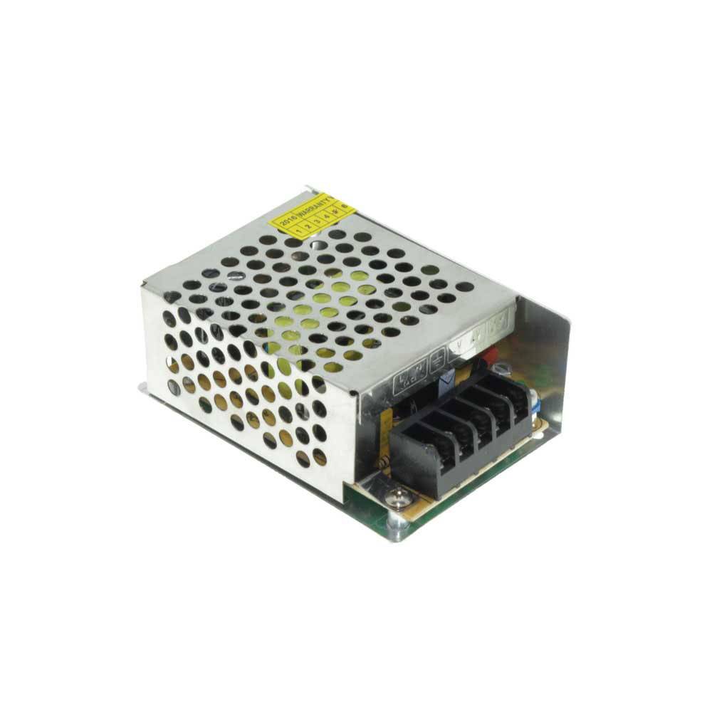 6104 24W ЗАХРАНВАНЕ ЗА LED ЛЕНТА 12V 2A МЕТАЛ - Image 1