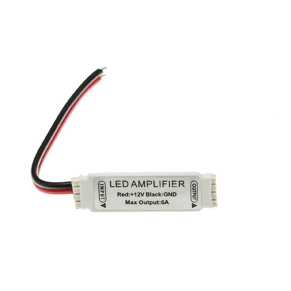 6327 RGB УСИЛВАТЕЛ ЗА LED ЛЕНТА, МАЛЪК - Image 1