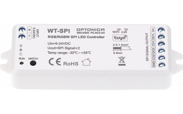 6352 SPI LED КОНТРОЛЕР Tuya - Image 1