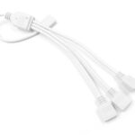 КОНЕКТОР 1ЖЕНСКИ С 30cm КАБЕЛ+3 ЖЕНСКИ 4 ПИНА AWG24