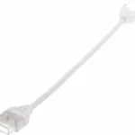 ГЪВКАВ ВОДОУСТОЙЧИВ КОНЕКТОР 2 ПИНА ЗА 10mm SMD ЛЕНТА С 15cm ДВУЖИЛЕН КАБЕЛ