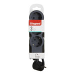 694550 Legrand Разклонител STD, шуко, 3X2P+E, 1,5м. кабел, черно/сиво - Image 2