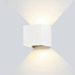 LED СТЕНЕН ОСВЕТИТЕЛ EPISTAR 6W 660LM БЯЛО ТЯЛО 3000K IP54
