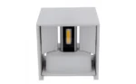 LED СТЕНЕН ОСВЕТИТЕЛ EPISTAR 12W 1320LM БЯЛО ТЯЛО 4000K IP54 - Image 2