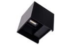 LED СТЕНЕН ОСВЕТИТЕЛ EPISTAR 6W 660LM ЧЕРНО ТЯЛО 3000K IP54 - Image 2