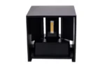 LED СТЕНЕН ОСВЕТИТЕЛ EPISTAR 6W 660LM ЧЕРНО ТЯЛО 3000K IP54 - Image 3