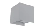 LED СТЕНЕН ОСВЕТИТЕЛ EPISTAR 6W 660LM СИВО ТЯЛО 3000K IP54 - Image 2