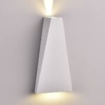LED СТЕНЕН ОСВЕТИТЕЛ 6W 660LM СИВО ТЯЛО 3000K IP54