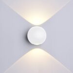 LED СТЕНЕН ОСВЕТИТЕЛ 6W 660LM БЯЛО ТЯЛО 4000K IP54