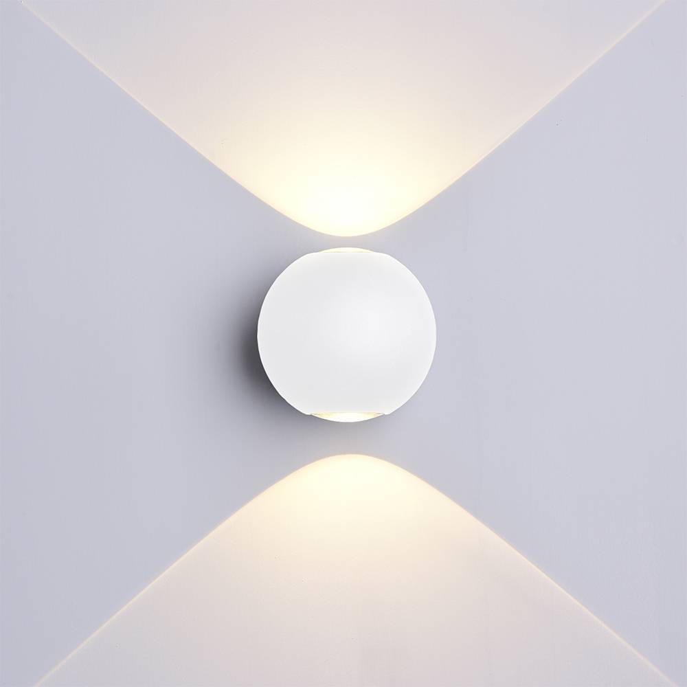7496 LED СТЕНЕН ОСВЕТИТЕЛ 6W 660LM БЯЛО ТЯЛО 4000K IP54 - Image 1