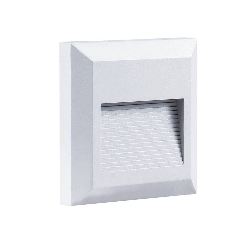 7512 LED ОСВЕТЛЕНИЕ ЗА СТЪЛБИ 2W 80LM БЯЛ КВАДРАТЕН 4200K IP65 - Image 1