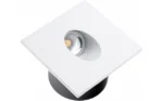 LED ОСВЕТЛЕНИЕ ЗА СТЪЛБИ 3W 90LM БЯЛ КВАДРАТЕН 4200K IP20 ЗА ВГРАЖДАНЕ - Image 3