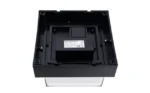 LED СТЕНЕН ОСВЕТИТЕЛ 12W 1000LM КВАДРАТЕН ЧЕРЕН 4200K IP65 - Image 2