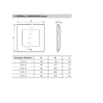 754172 Legrand Рамка 2 х Valena life Тъмно дърво - Image 2
