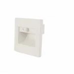 LED ОСВЕТЛЕНИЕ ЗА СТЪЛБИ 1W 80LM БЯЛ КВАДРАТЕН 4000K IP20 С PIR СЕНЗОР