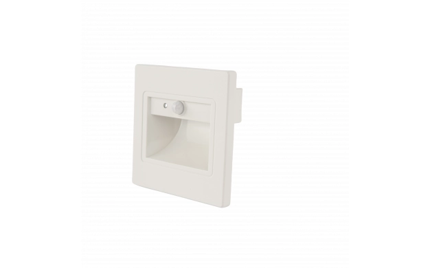 7559 LED ОСВЕТЛЕНИЕ ЗА СТЪЛБИ 1W 80LM БЯЛ КВАДРАТЕН 4000K IP20 С PIR СЕНЗОР - Image 1