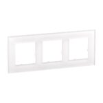 756613 Декоративна рамка Valena Life RAW, тройна, white glass, Legrand