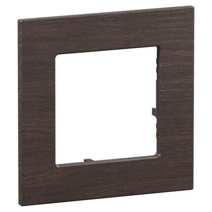 756641 Декоративна рамка Valena Life RAW, единична, dark oak, Legrand