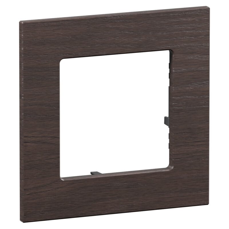 756641 Декоративна рамка Valena Life RAW, единична, dark oak, Legrand