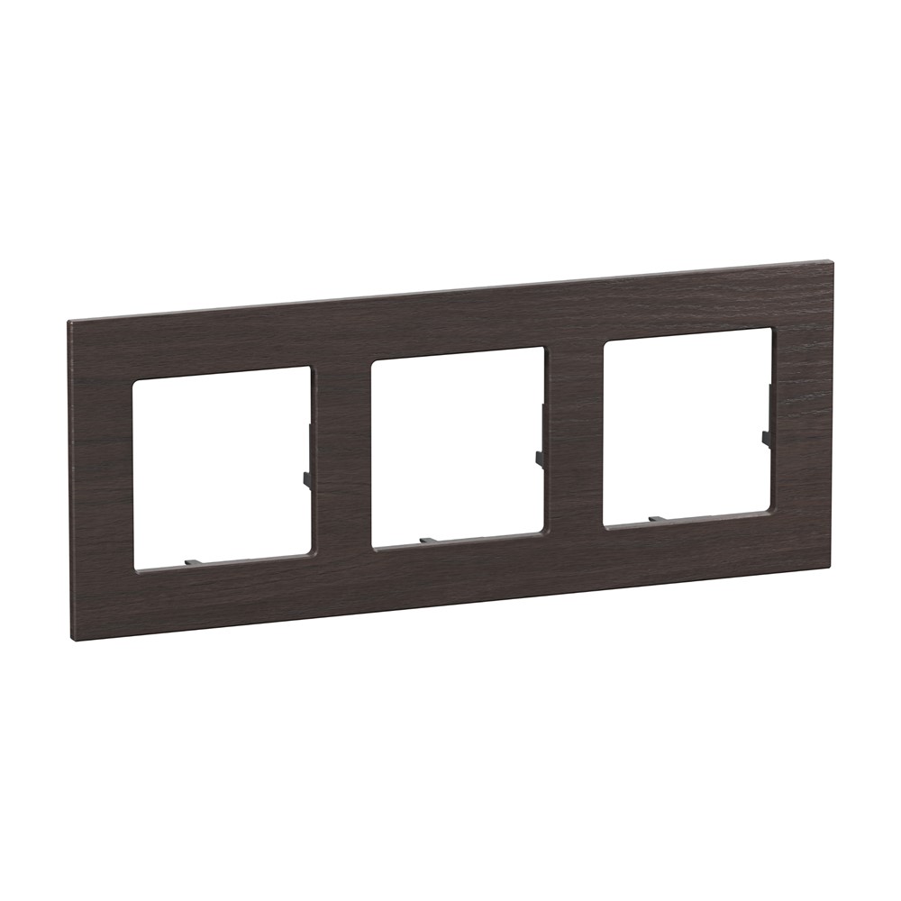 756643.big_.jpg 756643 Декоративна рамка Valena Life RAW, тройна, dark oak, Legrand