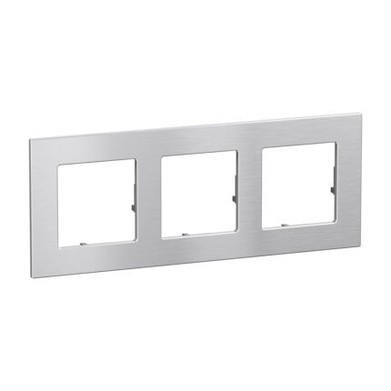 756653 Декоративна рамка Valena Life RAW, тройна, aluminium, Legrand