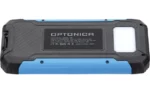 ПРЕНОСИМА БАТЕРИЯ 10000mAh 3.7V SOLAR:1.2W ЧЕРНО+СИНЬО LED:2W - Image 3