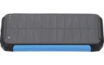ПРЕНОСИМА БАТЕРИЯ 10000mAh 3.7V SOLAR:1.2W ЧЕРНО+СИНЬО LED:2W