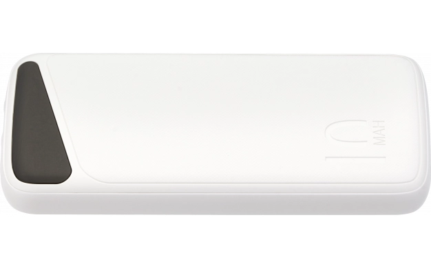 7693 ПРЕНОСИМА БАТЕРИЯ 10000mAh 3.7V MICRO/TYPE-C MAX-OUTPUT:DC22.5W БЯЛА - Image 1