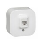 782424 Розетка RJ45 Forix, ОМ, UTP cat.5e, IP21, бял, Legrand