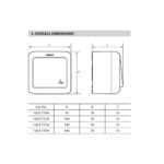 782394 Legrand Блок двоен контакт  Forix сив IP44 - Image 2