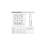 782494 Конзола Forix, ОМ, 4М, бял, Legrand - Image 2