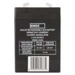 EMOS АКУМУЛАТОР 6V 4AH FAST.4.7 MM