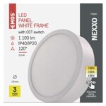 EMOS LED ОСВ. NEXXO SUR. R 12.5W 1100LM IP40 CCT УПР. W - Image 2