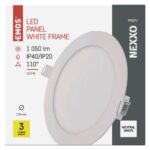 EMOS LED ОСВ. NEXXO REC. R. 12.5W 1050LM IP40 NW W - Image 2